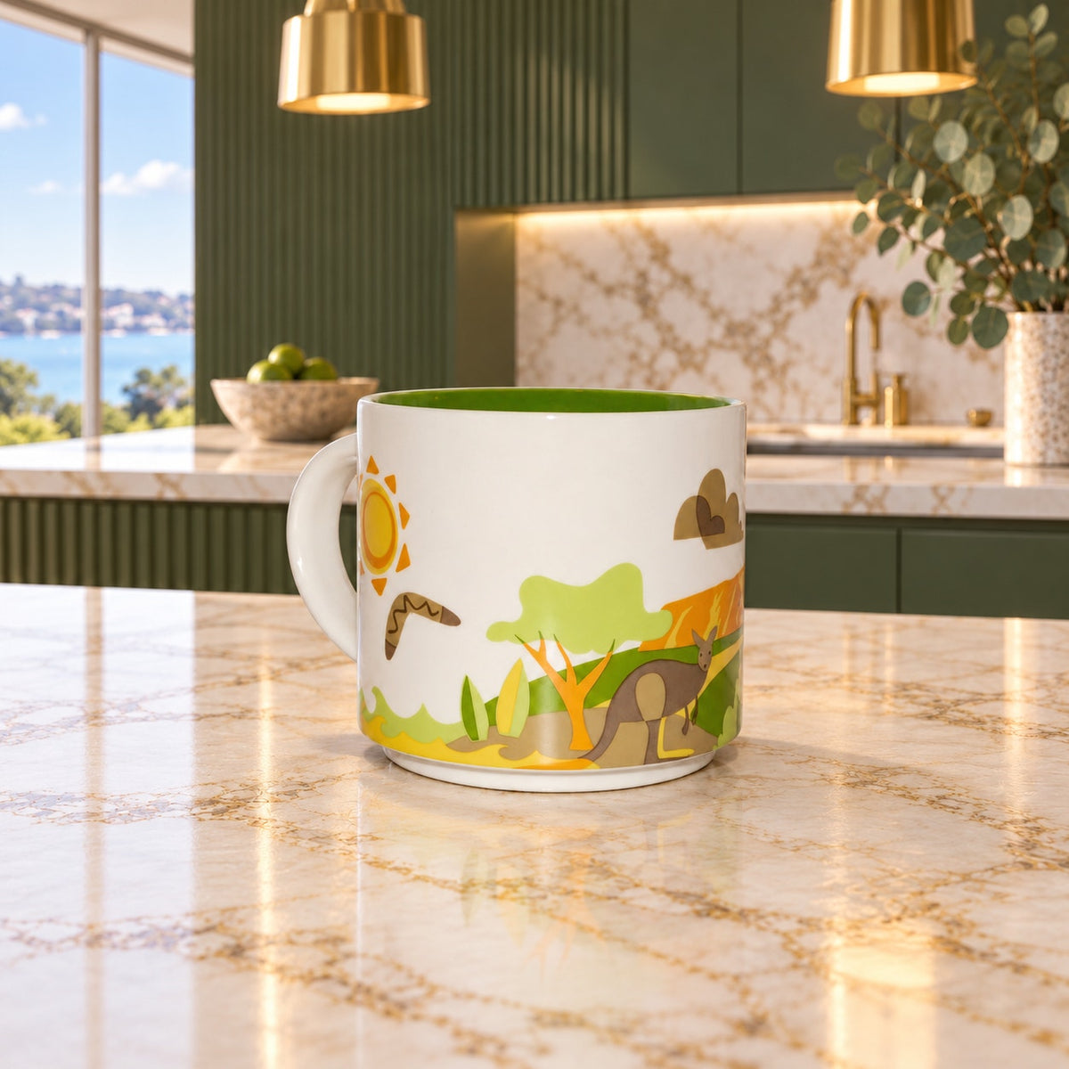 Starbucks Australia You Are Here Mug 14 oz Koala Kangaroo Coffee Cup