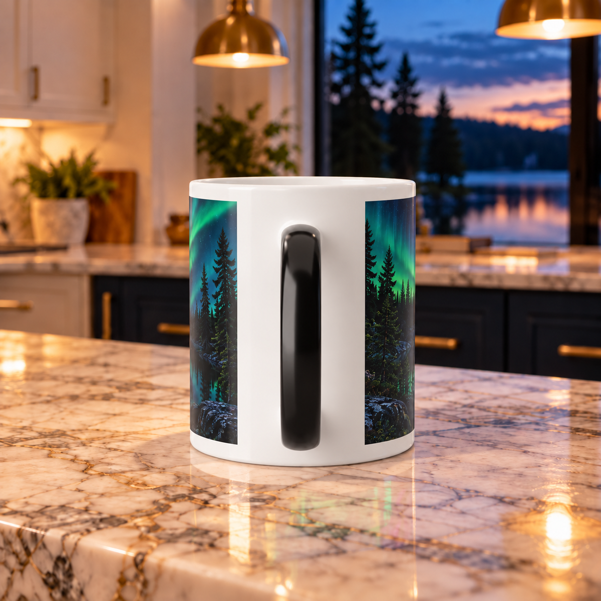 Aurora Northern Lights Color-Changing Mug — 11oz