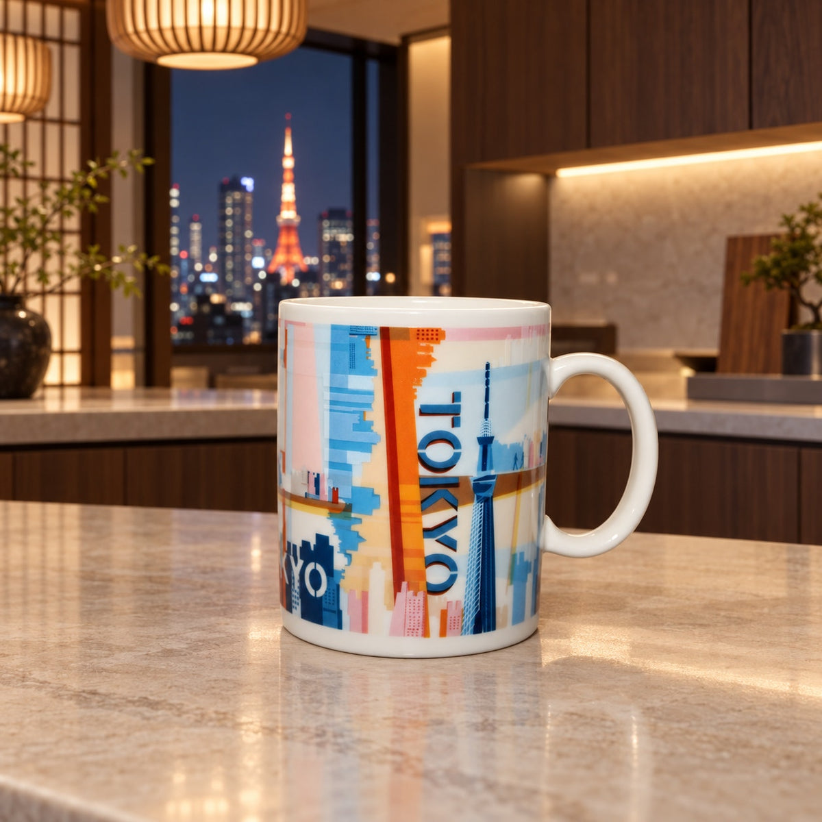 Starbucks Tokyo Japan City Mug Limited Edition 14oz Coffee Cup