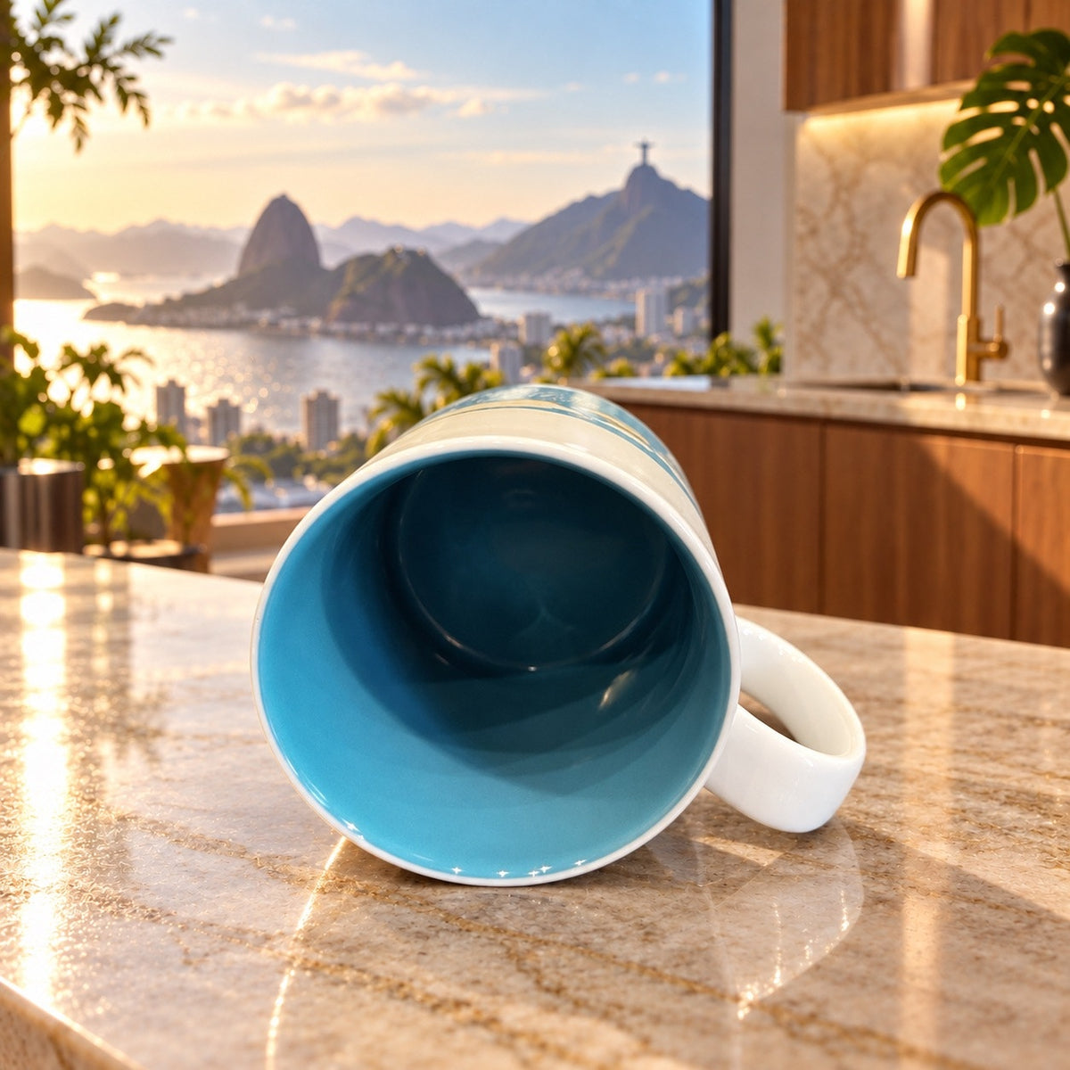 Starbucks Rio de Janeiro Global Icon City Mug 16 Oz Brazil 2010 Collector