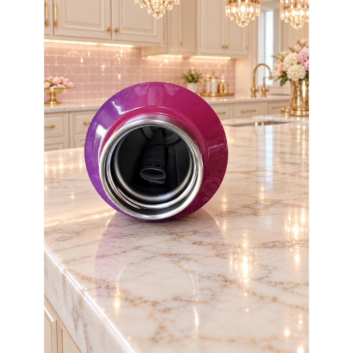 Starbucks Disneyland Resort 2023 Stainless Steel Bottle 20oz Pink Purple NWT