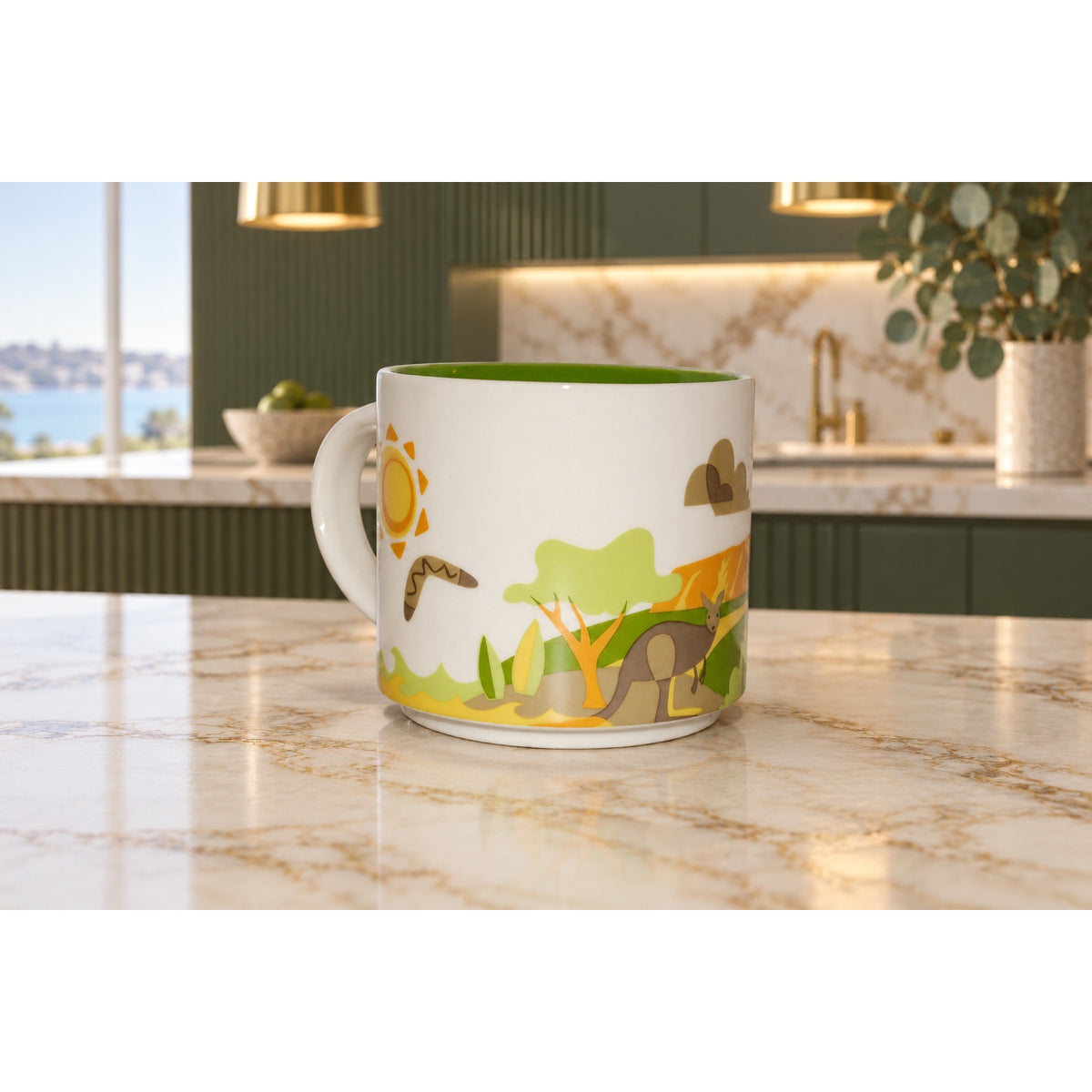 Starbucks Australia You Are Here Mug 14 oz Koala Kangaroo Coffee Cup