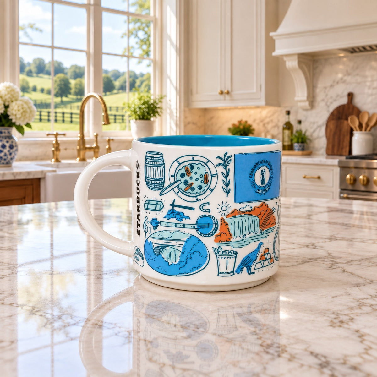 Starbucks Kentucky Been There Series Mug 14oz Across the Globe BTS NWT