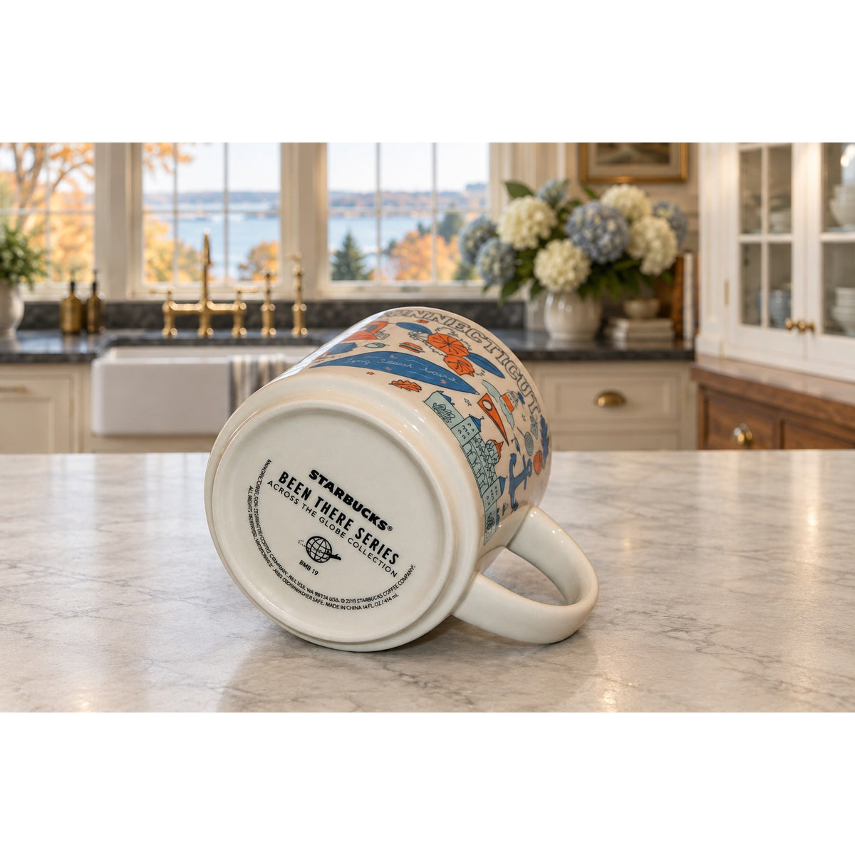 Starbucks Connecticut Been There Series 14oz Mug State Collector Cup