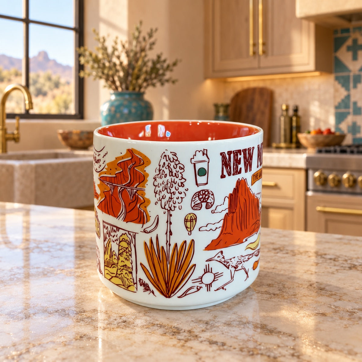 Starbucks New Mexico Been There Series 14oz Coffee Mug New with Tags