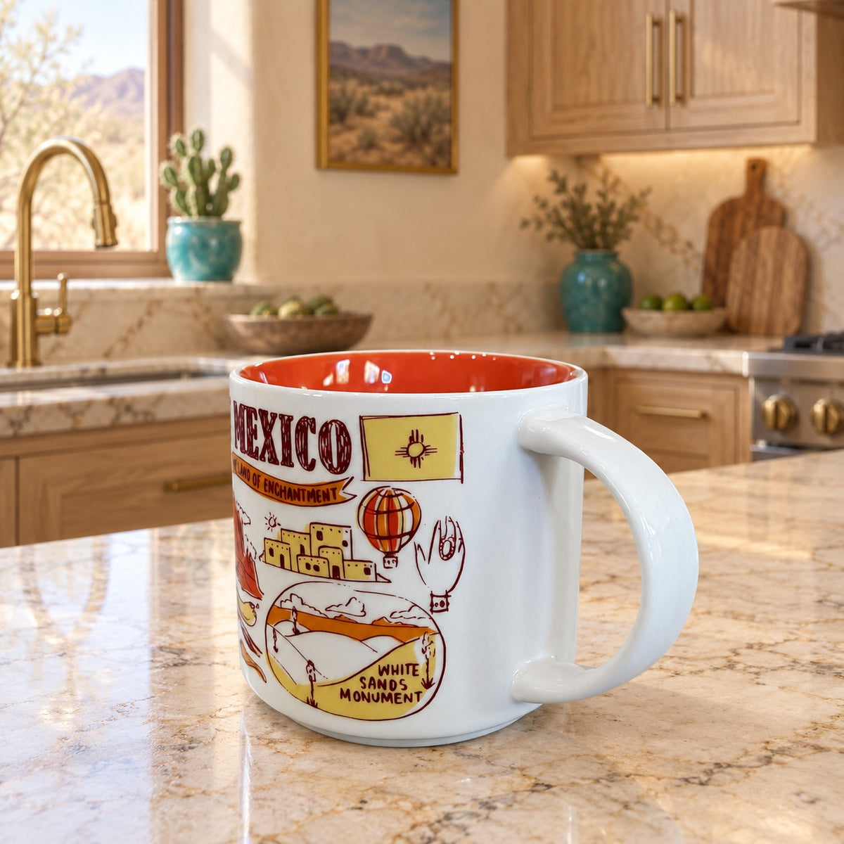 Starbucks New Mexico Been There Series 14oz Coffee Mug New with Tags