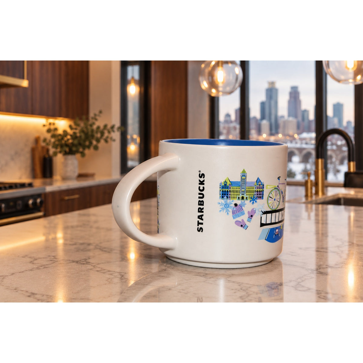 Starbucks Twin Cities Discovery Series Mug 14 oz 2024 With Box