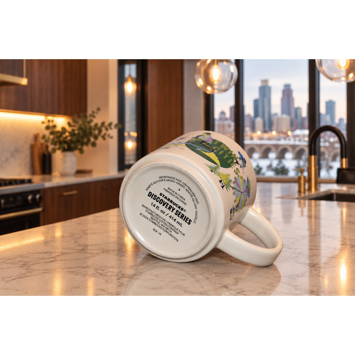 Starbucks Twin Cities Discovery Series Mug 14 oz 2024 With Box