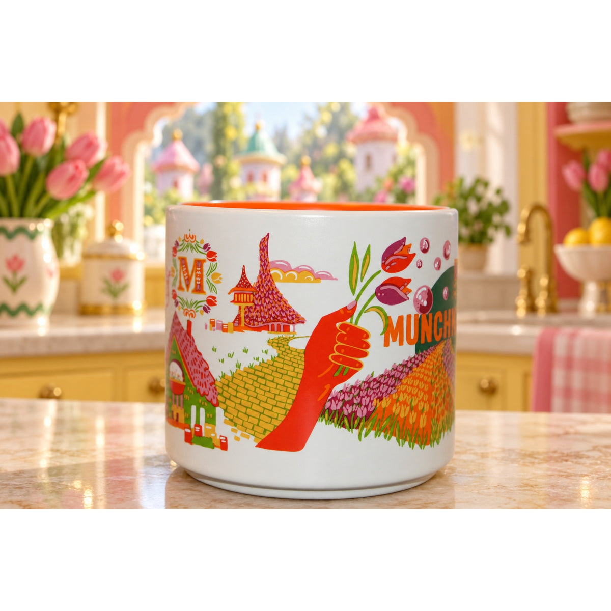 Starbucks Wicked Munchkinland Mug 2024 Universal Studios Discovery EUC NO BOX