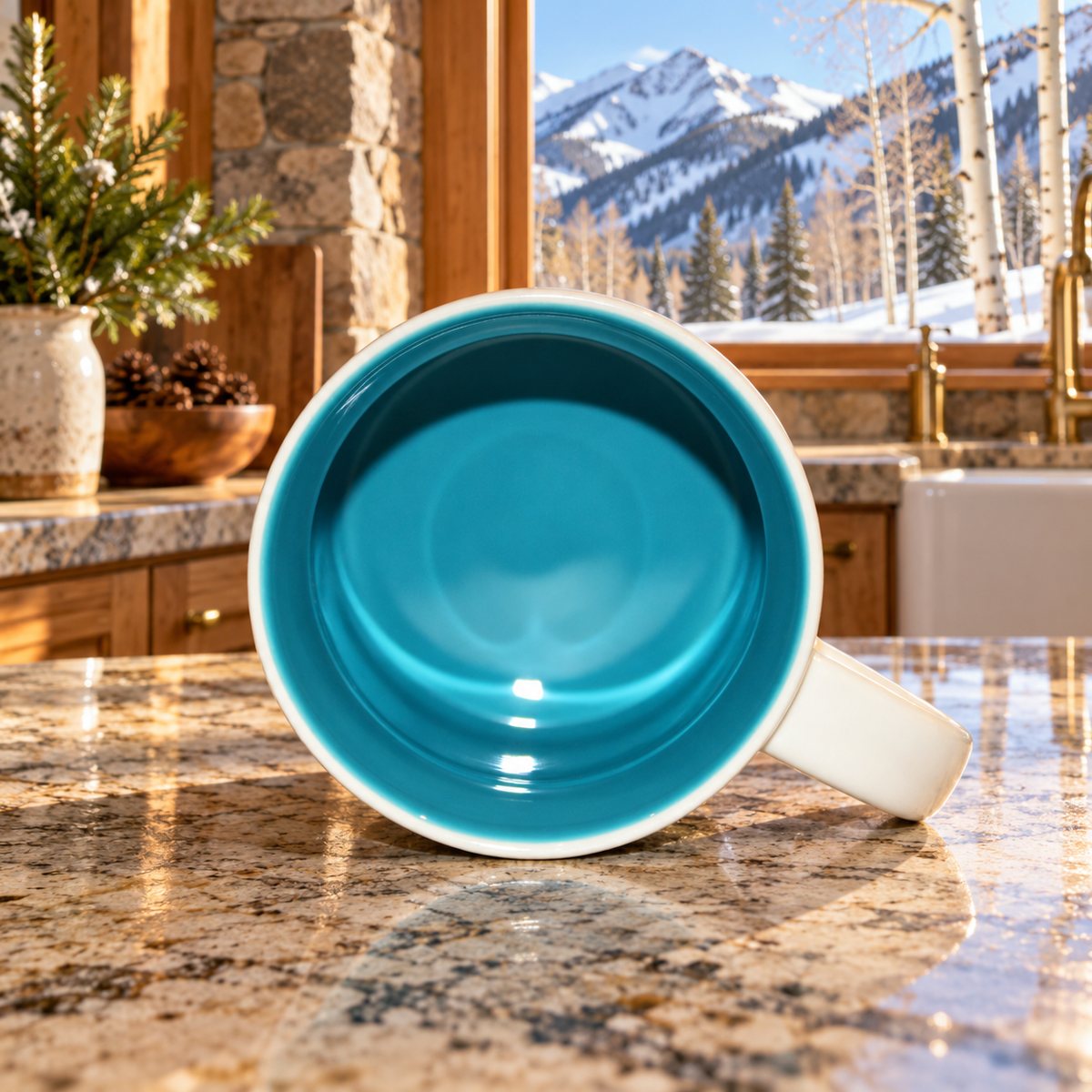 Starbucks Aspen Colorado You Are Here 14 oz Coffee Mug Ski Mountain YAH