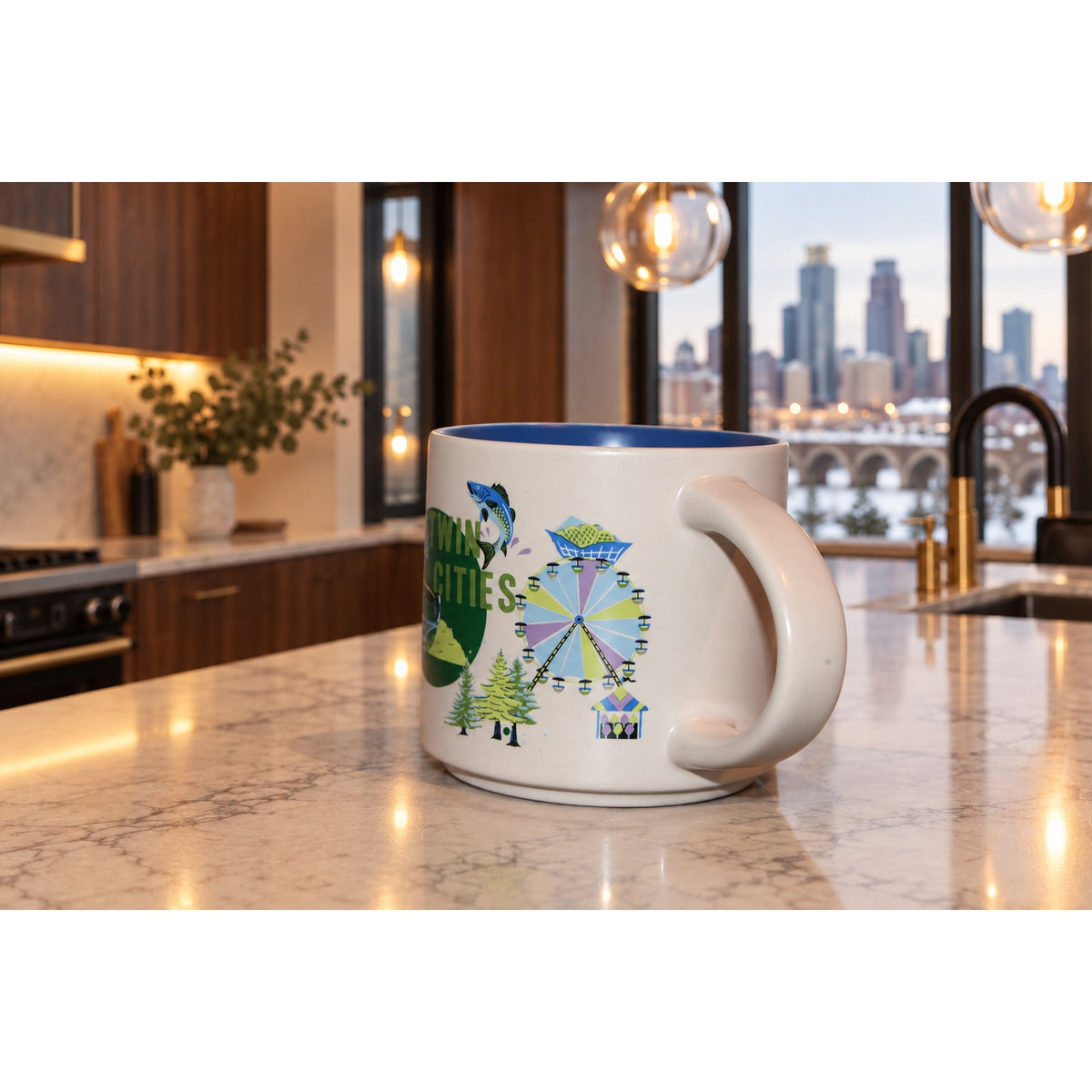 Starbucks Twin Cities Discovery Series Mug 14 oz 2024 With Box