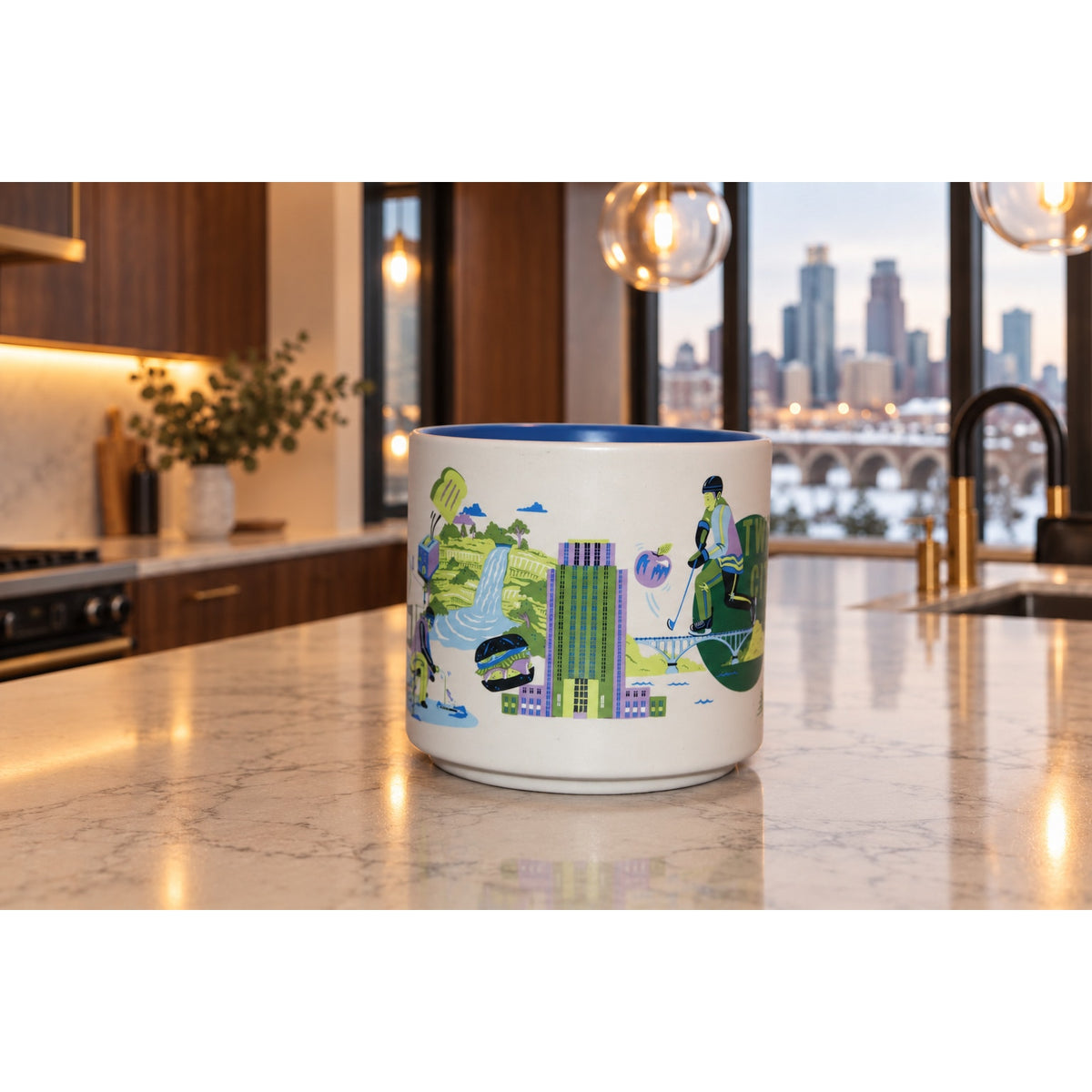 Starbucks Twin Cities Discovery Series Mug 14 oz 2024 With Box