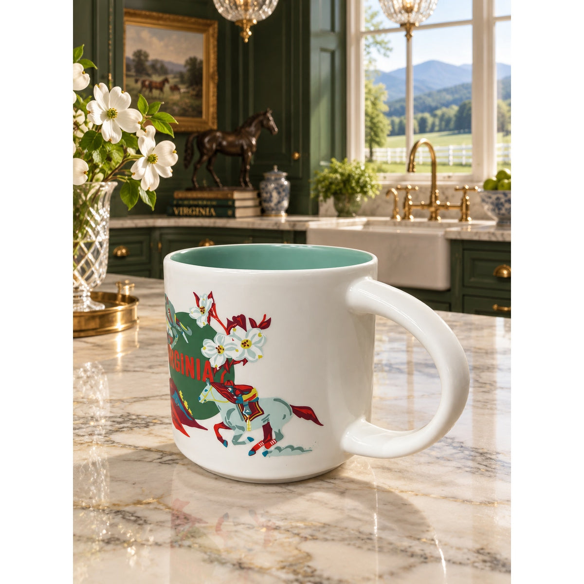 Starbucks Virginia Discovery Series Mug 14 Oz Ceramic Destination Cup 2024