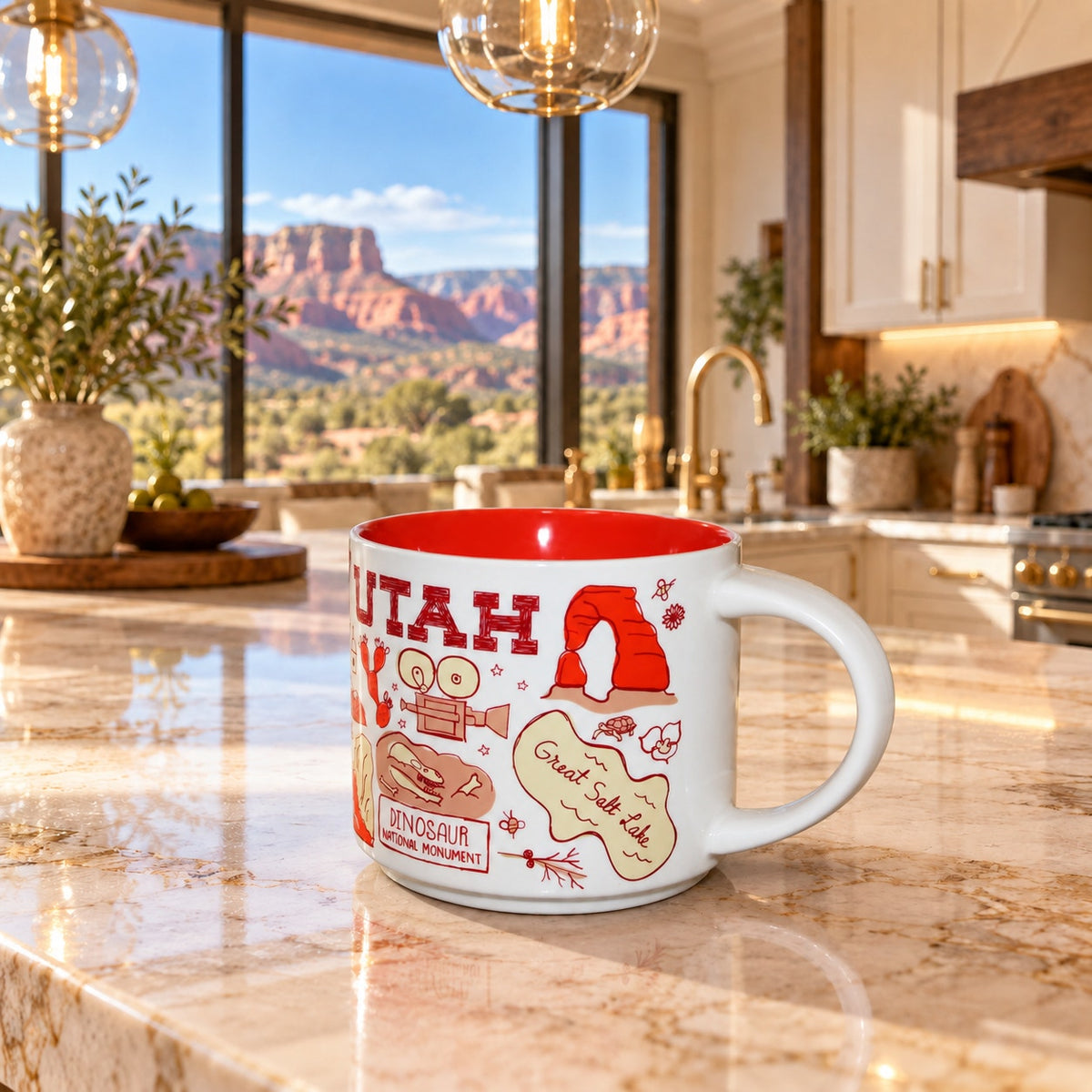 Starbucks Utah Been There Series BTS 14oz Coffee Mug Collector Cup NWT