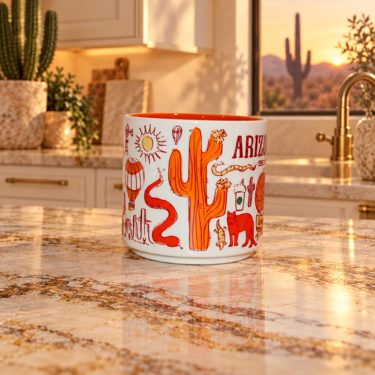Starbucks Arizona Been There Series Mug BTS 14oz Coffee Cup