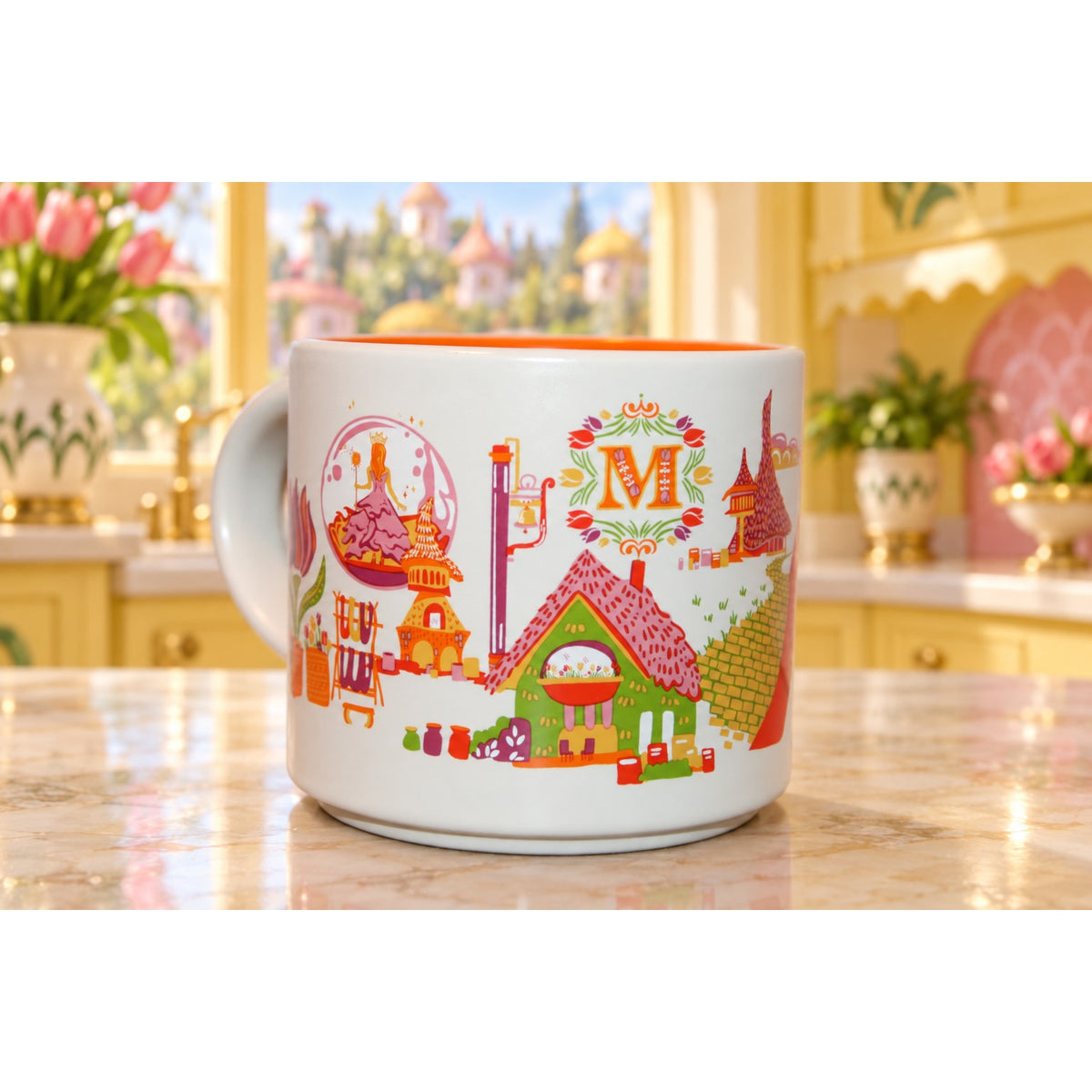 Starbucks Wicked Munchkinland Mug 2024 Universal Studios Discovery EUC NO BOX