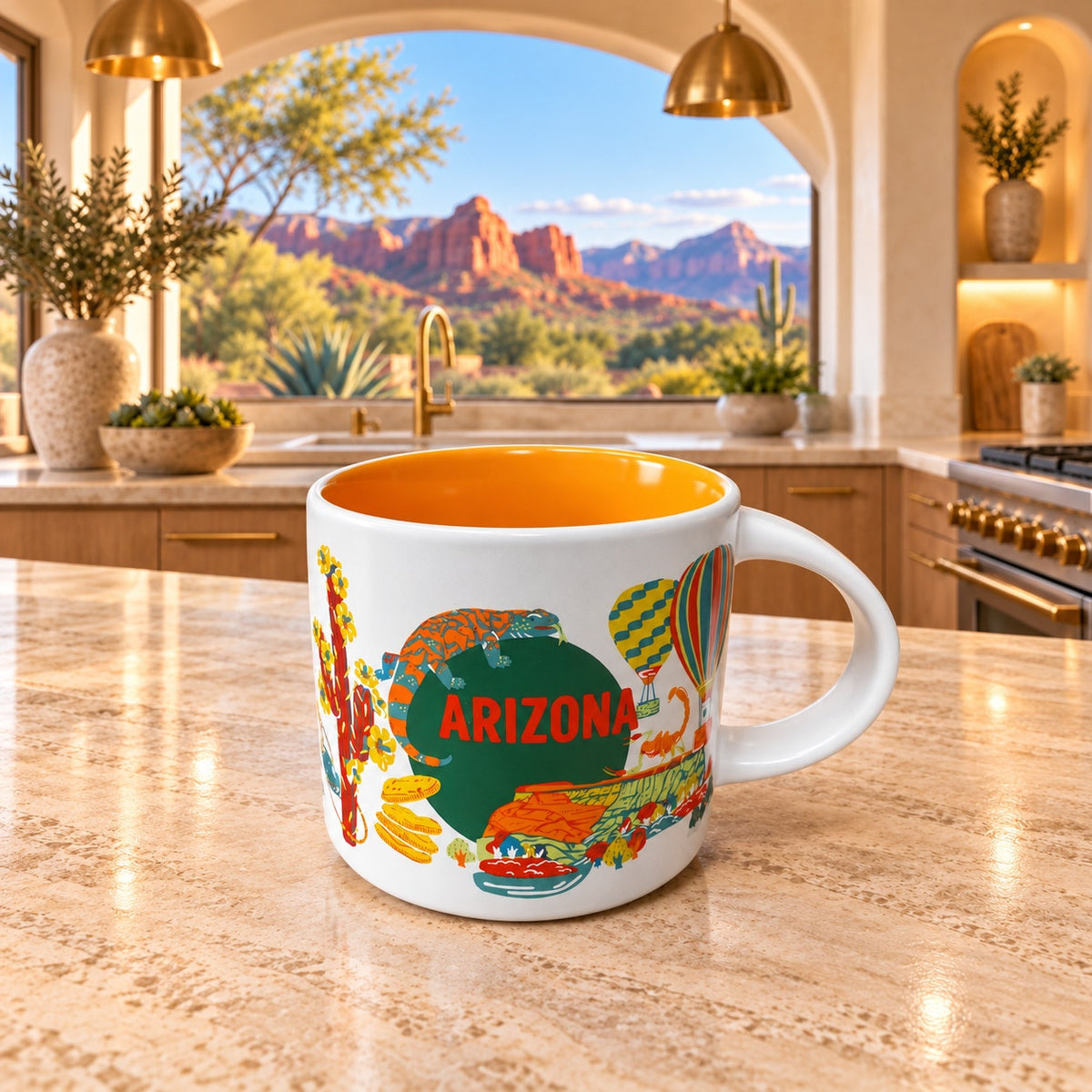 Starbucks Arizona Discovery Series Mug 2024 14oz Ceramic Coffee Cup NWT/BOX