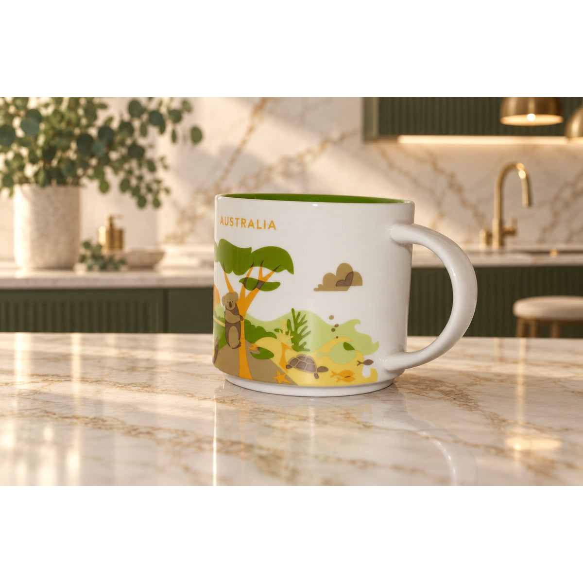 Starbucks Australia You Are Here Mug 14 oz Koala Kangaroo Coffee Cup