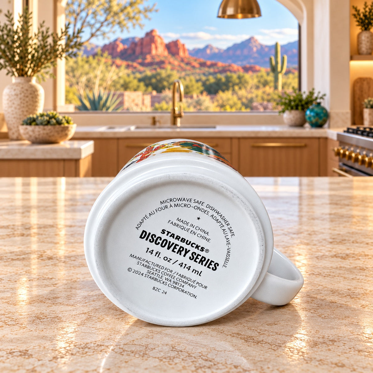 Starbucks Arizona Discovery Series Mug 2024 14oz Ceramic Coffee Cup NWT/BOX