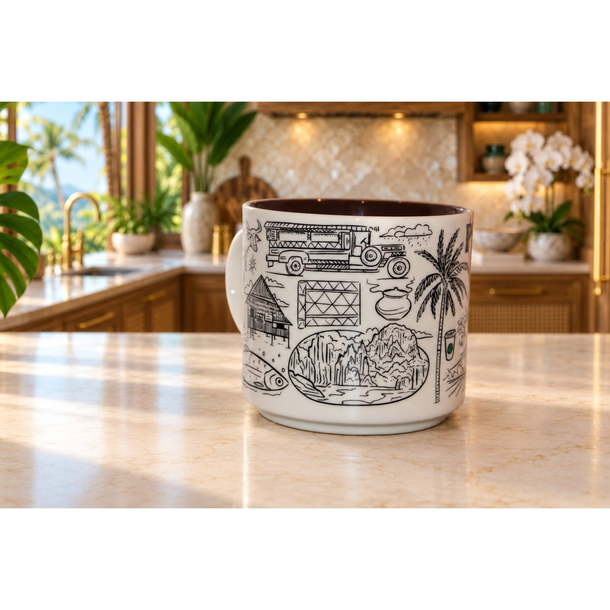 Starbucks Philippines 2 Summer Edition Been There Series Mug NWT Rare HTF