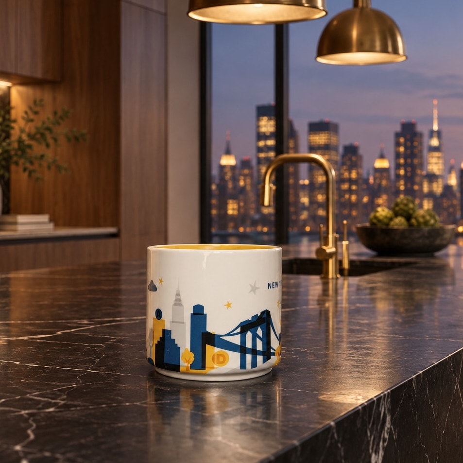 Starbucks New York You Are Here Mug 14oz EUC City Series EUC