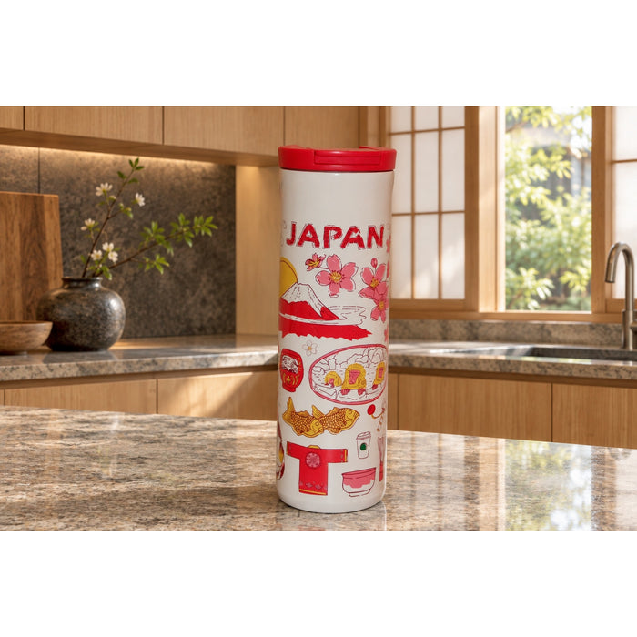 Starbucks Japan Been There Series 16 oz Travel Tumbler w/ Lid Sakura