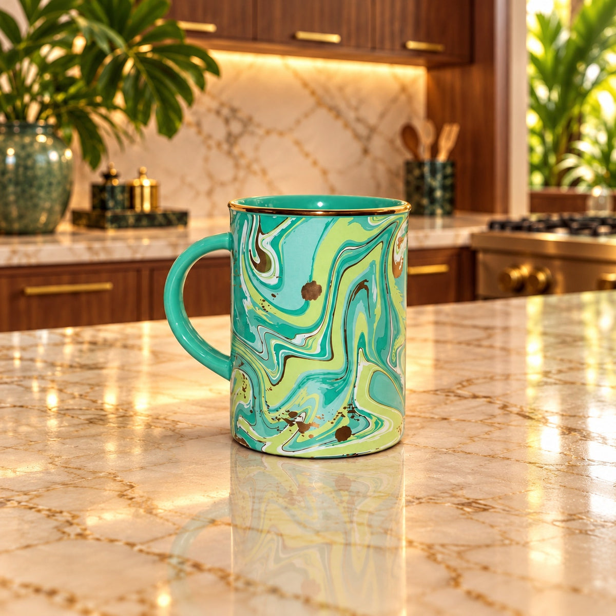 RARE Starbucks Thailand 500 Store Achievement Commemorative Mug 12oz 355ml