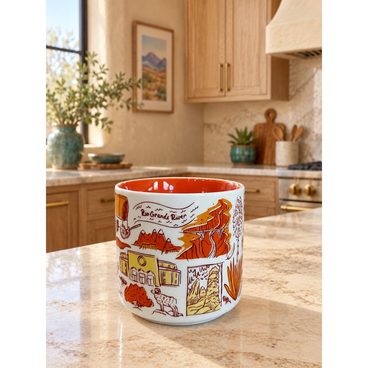 Starbucks New Mexico Been There Series 14oz Coffee Mug New with Tags