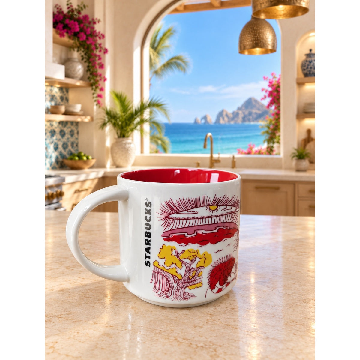 Starbucks Puerto Vallarta Been There Series Mug 14 oz Mexico Coffee Cup NWT/BOX
