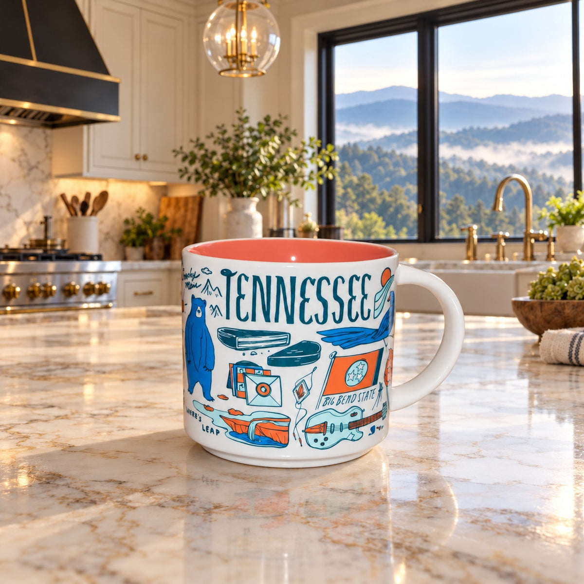 Starbucks Tennessee BTS Been There Series 14 Oz Coffee Mug Cup NWT