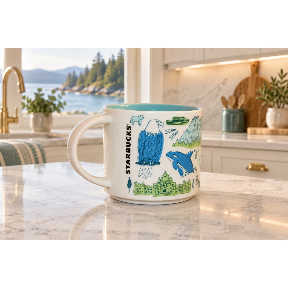 Starbucks Vancouver Island Been There Series BTS 14oz Mug NWT In Box