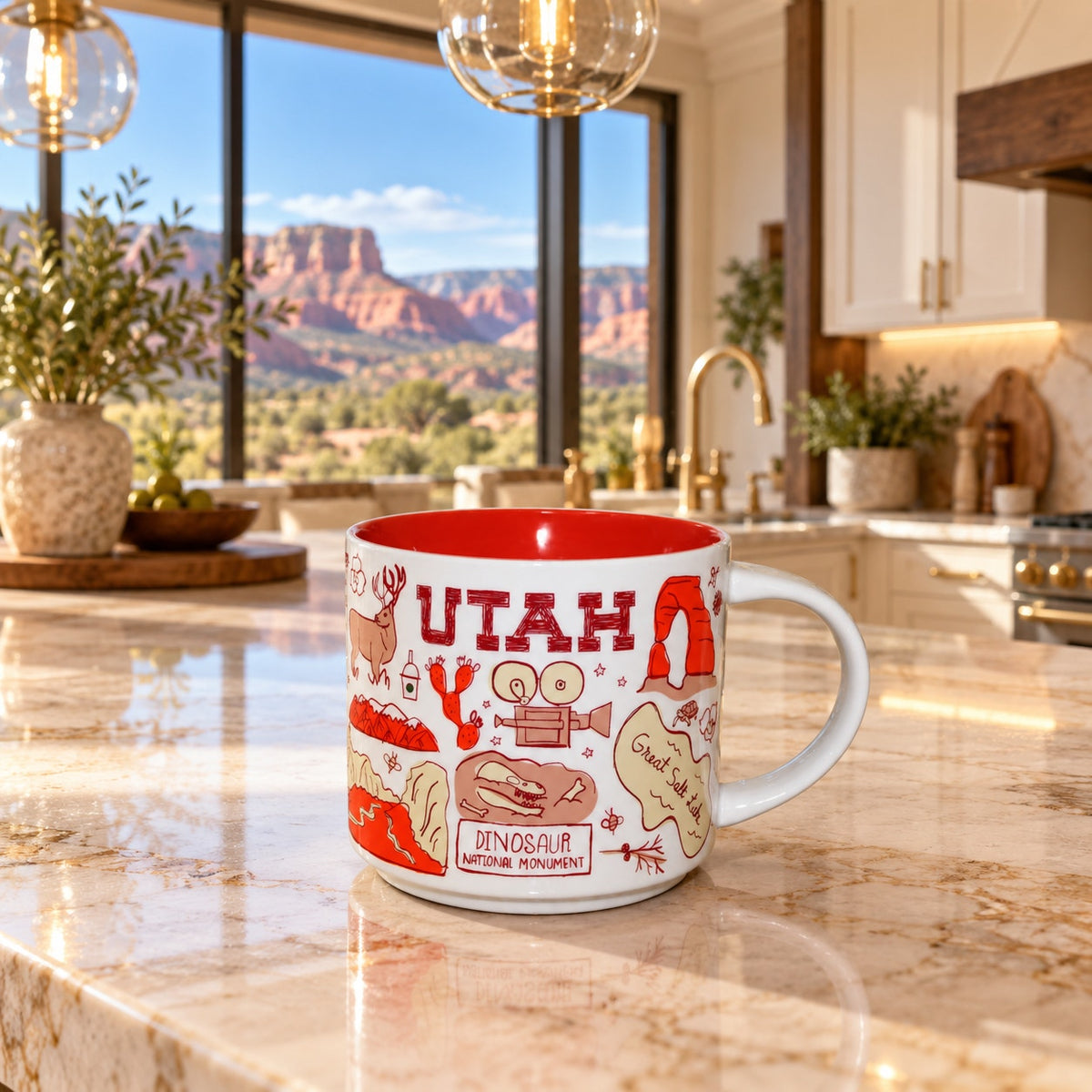 Starbucks Utah Been There Series BTS 14oz Coffee Mug Collector Cup NWT