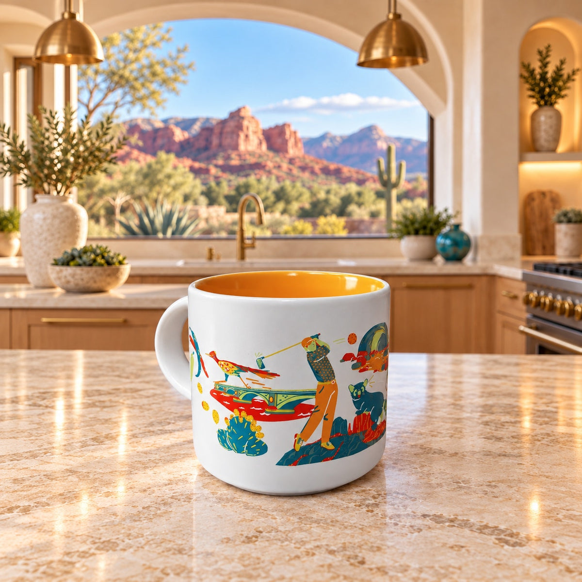 Starbucks Arizona Discovery Series Mug 2024 14oz Ceramic Coffee Cup NWT/BOX