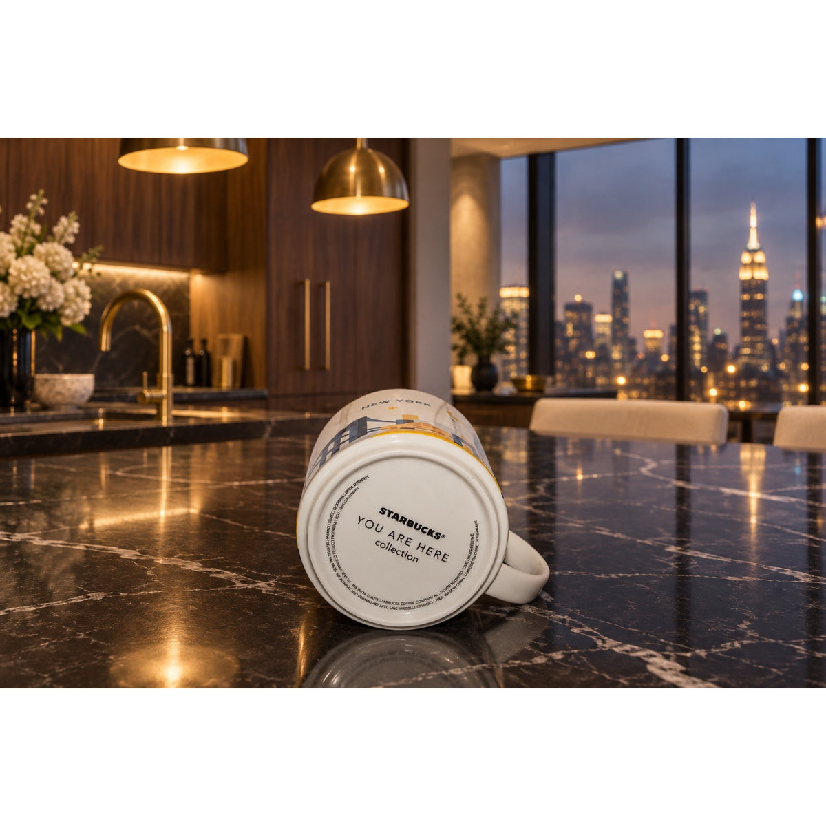 Starbucks New York You Are Here Mug 14oz EUC City Series EUC