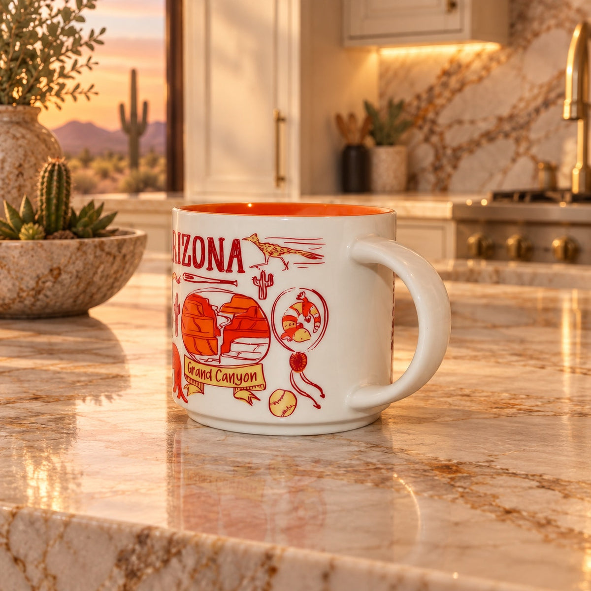 Starbucks Arizona Been There Series Mug BTS 14oz Coffee Cup