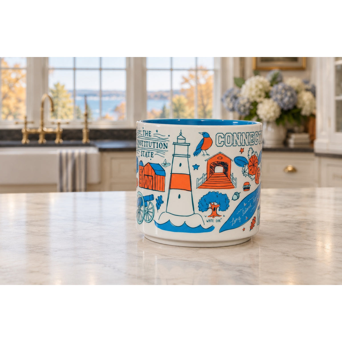 Starbucks Connecticut Been There Series 14oz Mug State Collector Cup