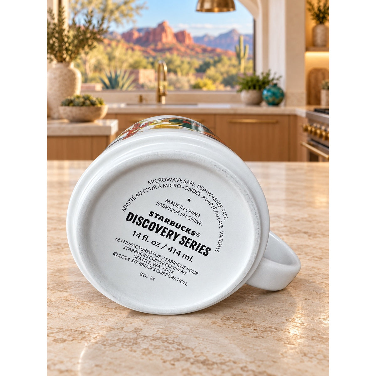 Starbucks Arizona Discovery Series Mug 2024 14oz Ceramic Coffee Cup NWT/BOX