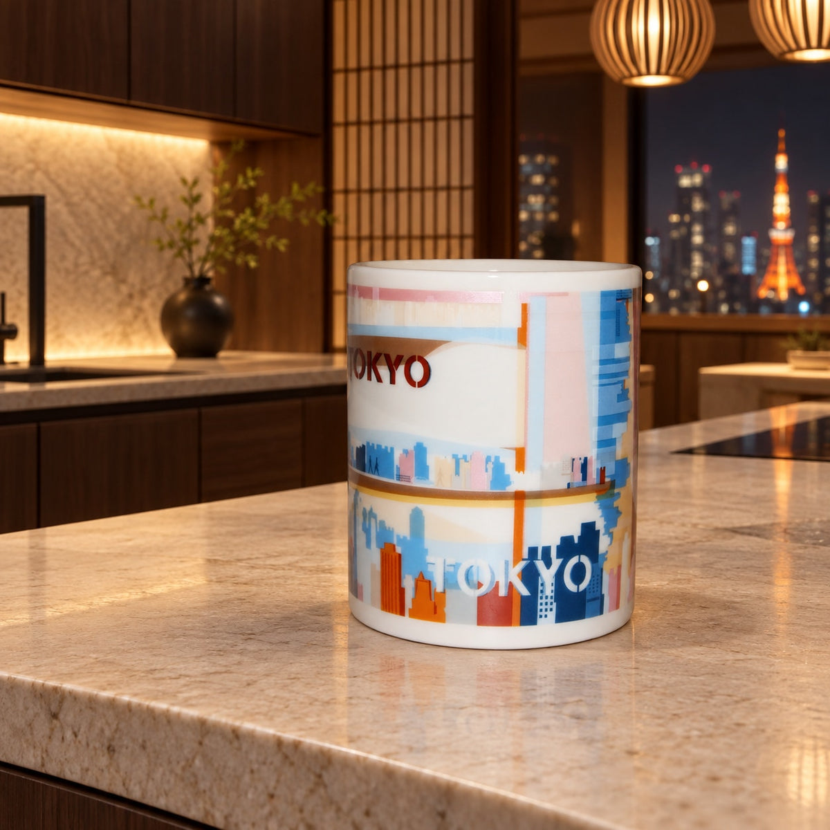 Starbucks Tokyo Japan City Mug  Limited Edition 14oz Coffee Cup