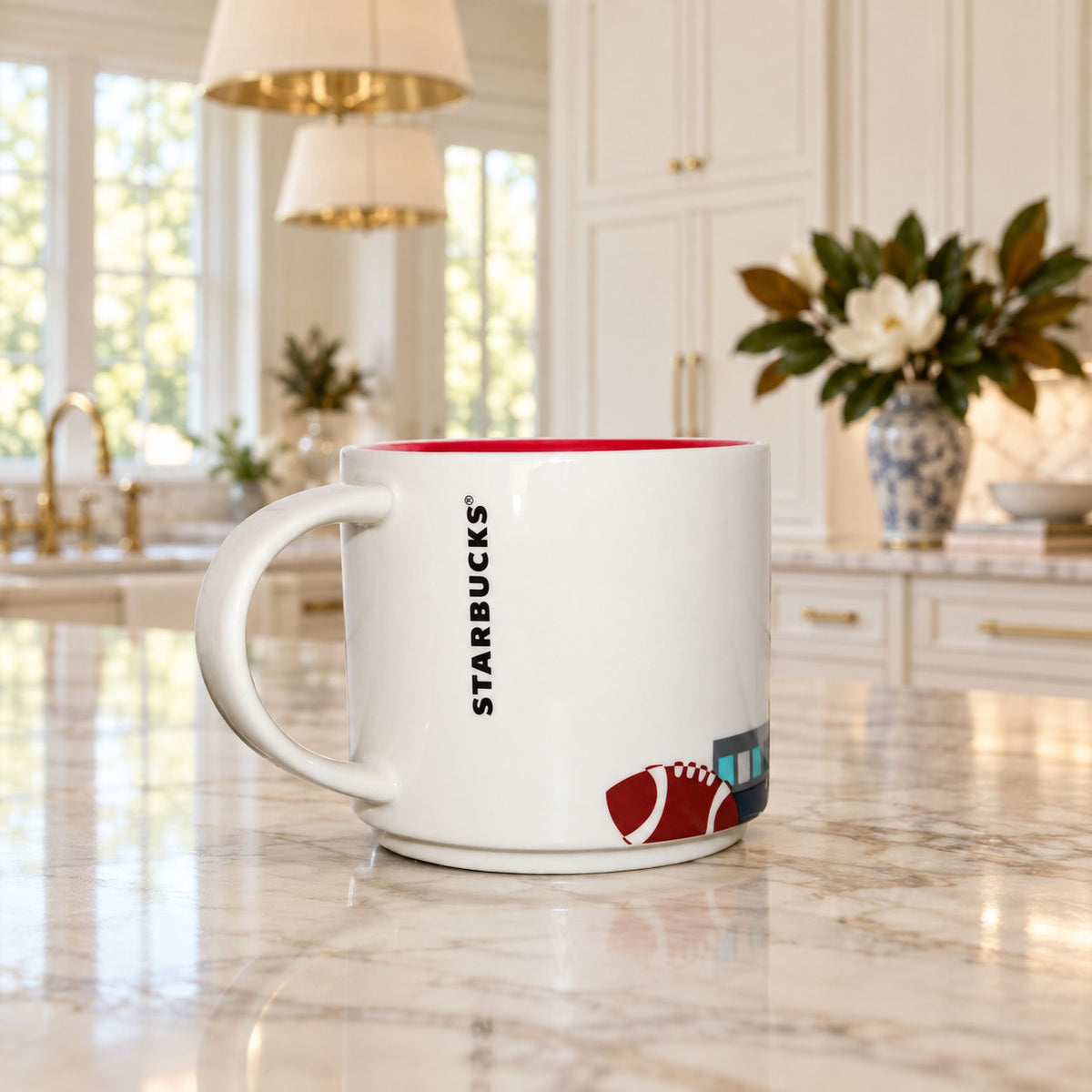 Starbucks Alabama You Are Here YAH Collection 14oz Coffee Cup EUC