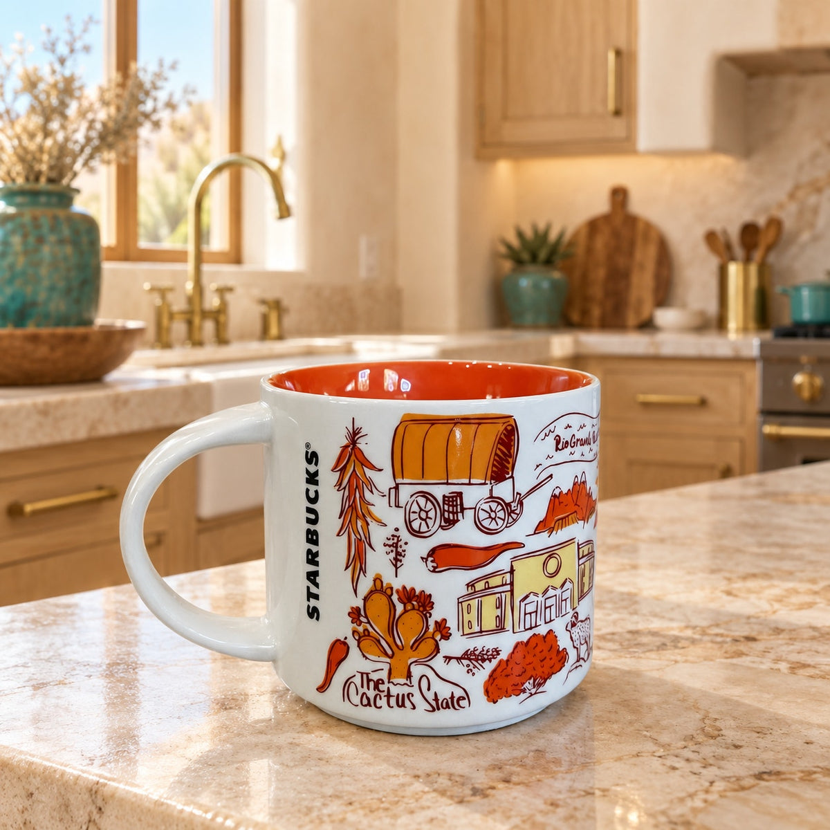 Starbucks New Mexico Been There Series 14oz Coffee Mug New with Tags