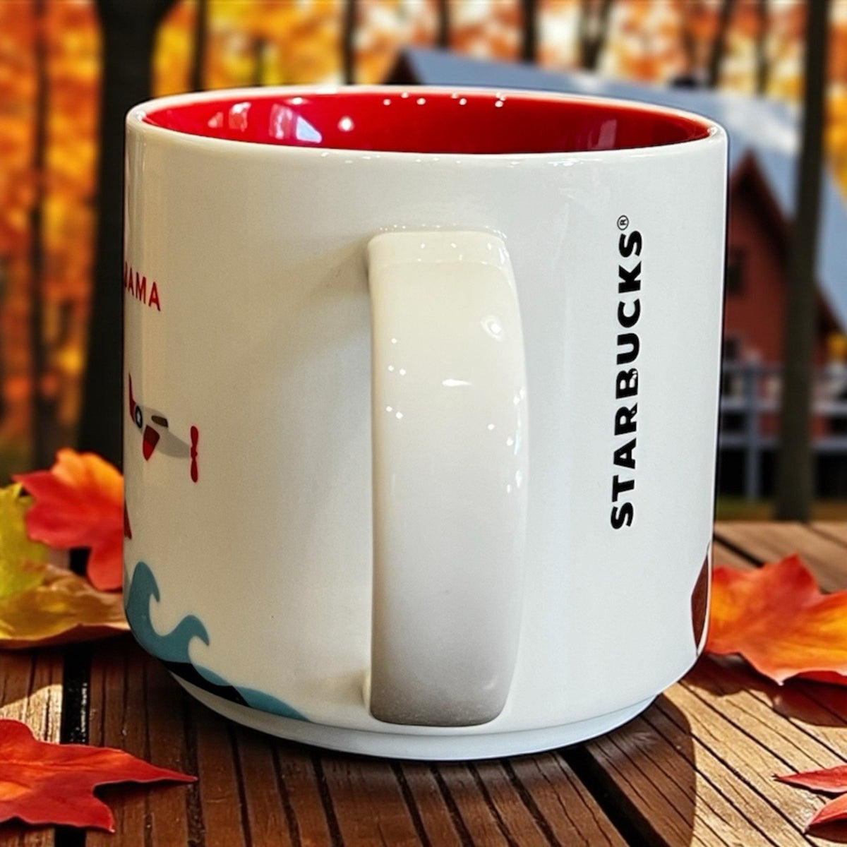 Starbucks Alabama You Are Here YAH Collection 14oz Coffee Cup EUC
