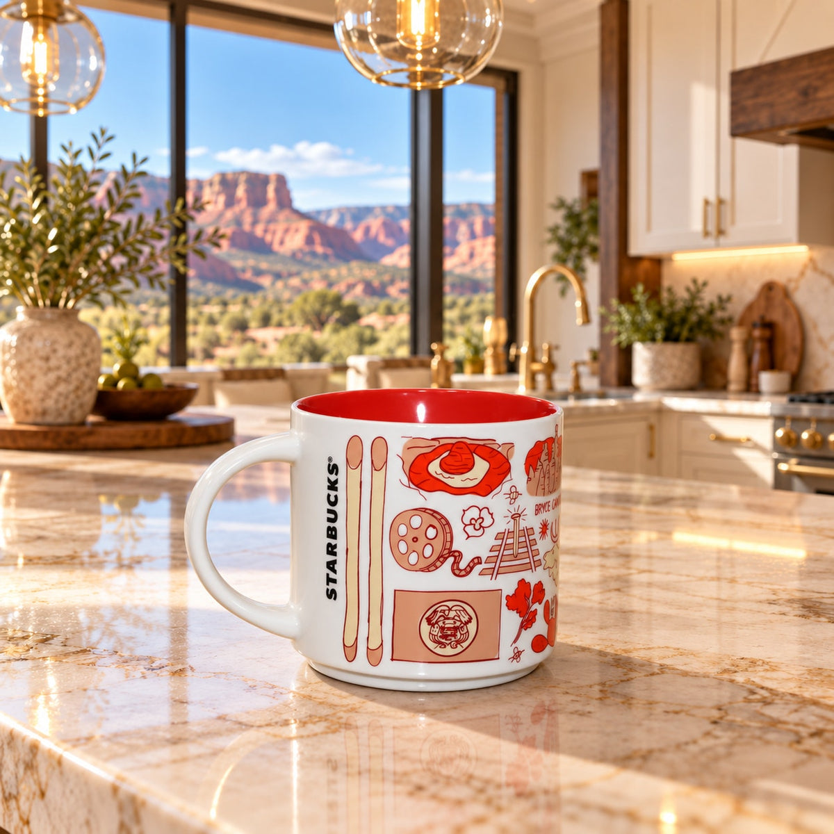 Starbucks Utah Been There Series BTS 14oz Coffee Mug Collector Cup NWT