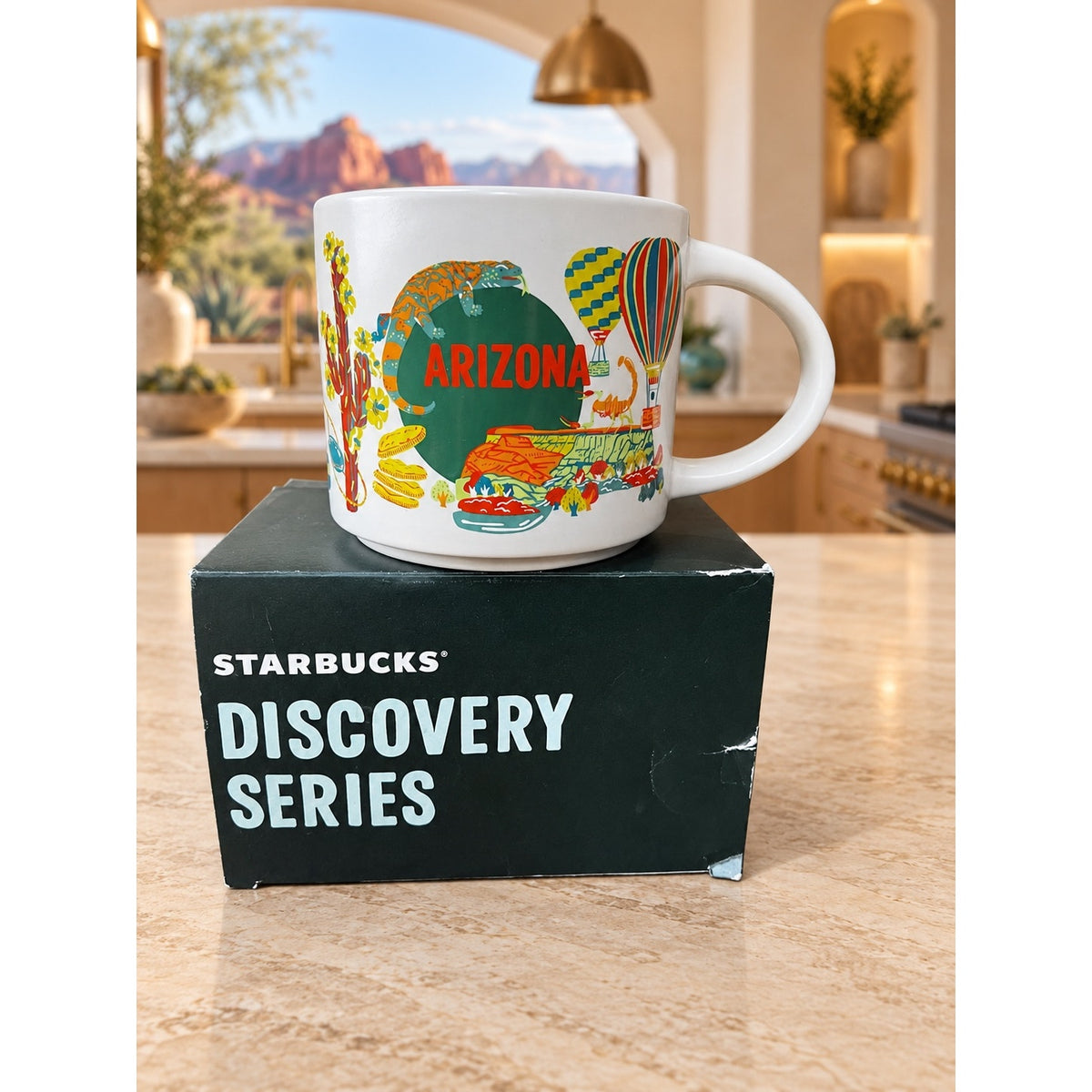 Starbucks Arizona Discovery Series Mug 2024 14oz Ceramic Coffee Cup NWT/BOX
