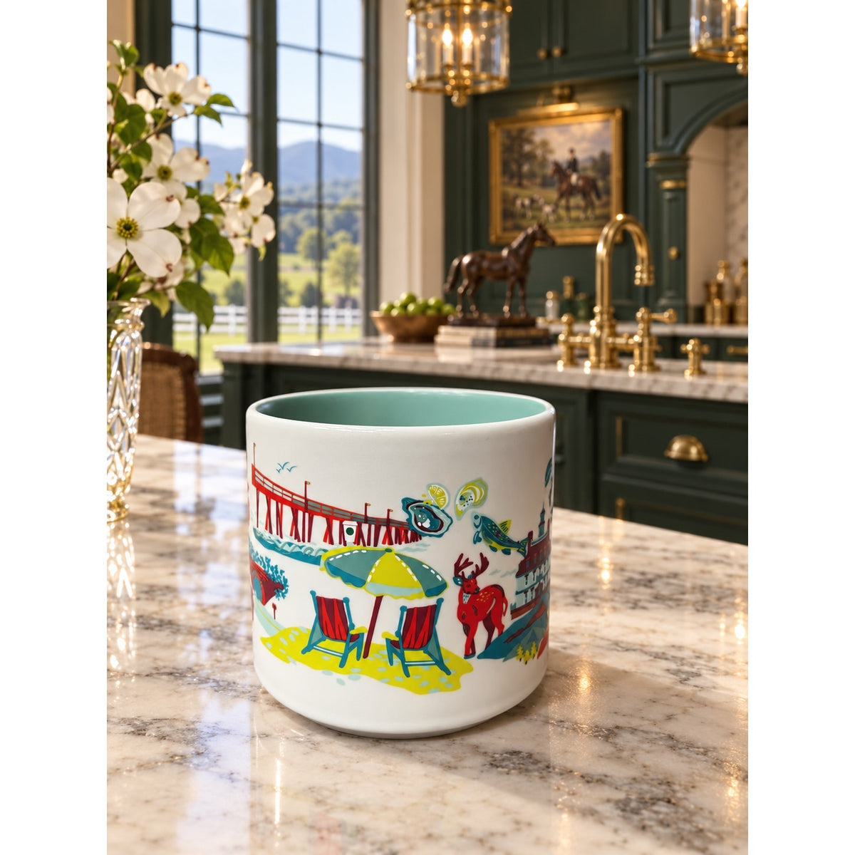 Starbucks Virginia Discovery Series Mug 14 Oz Ceramic Destination Cup 2024