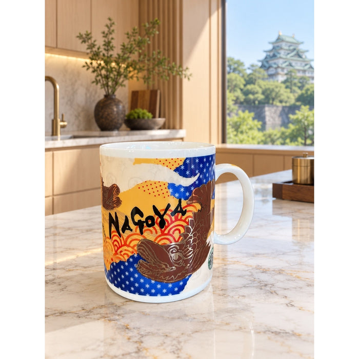 Starbucks Nagoya Japan 2012 City Mug Shachihoko Castle Made in Japan