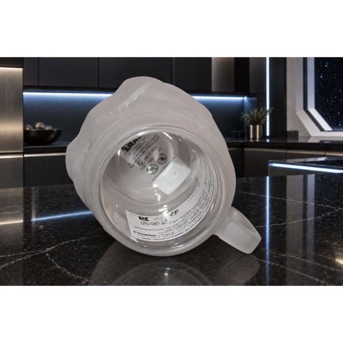 Disney Star Wars Stormtrooper Helmet Frosted Glass Mug 11.8 oz New