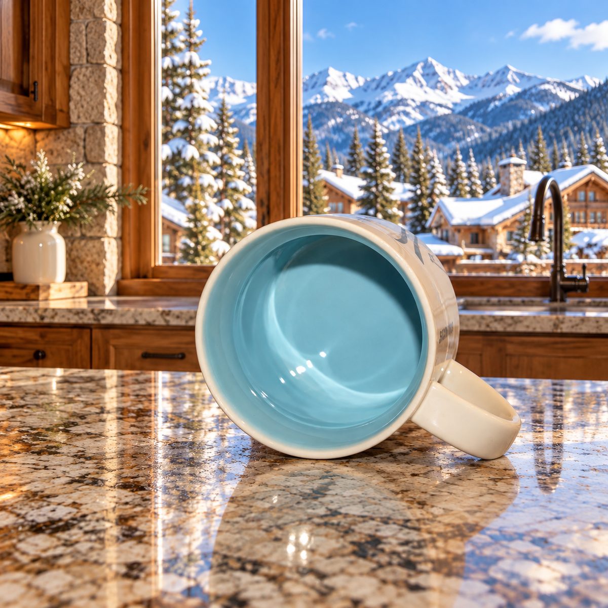 Starbucks Vail Colorado You Are Here 14 oz Coffee Mug Ski Resort YAH