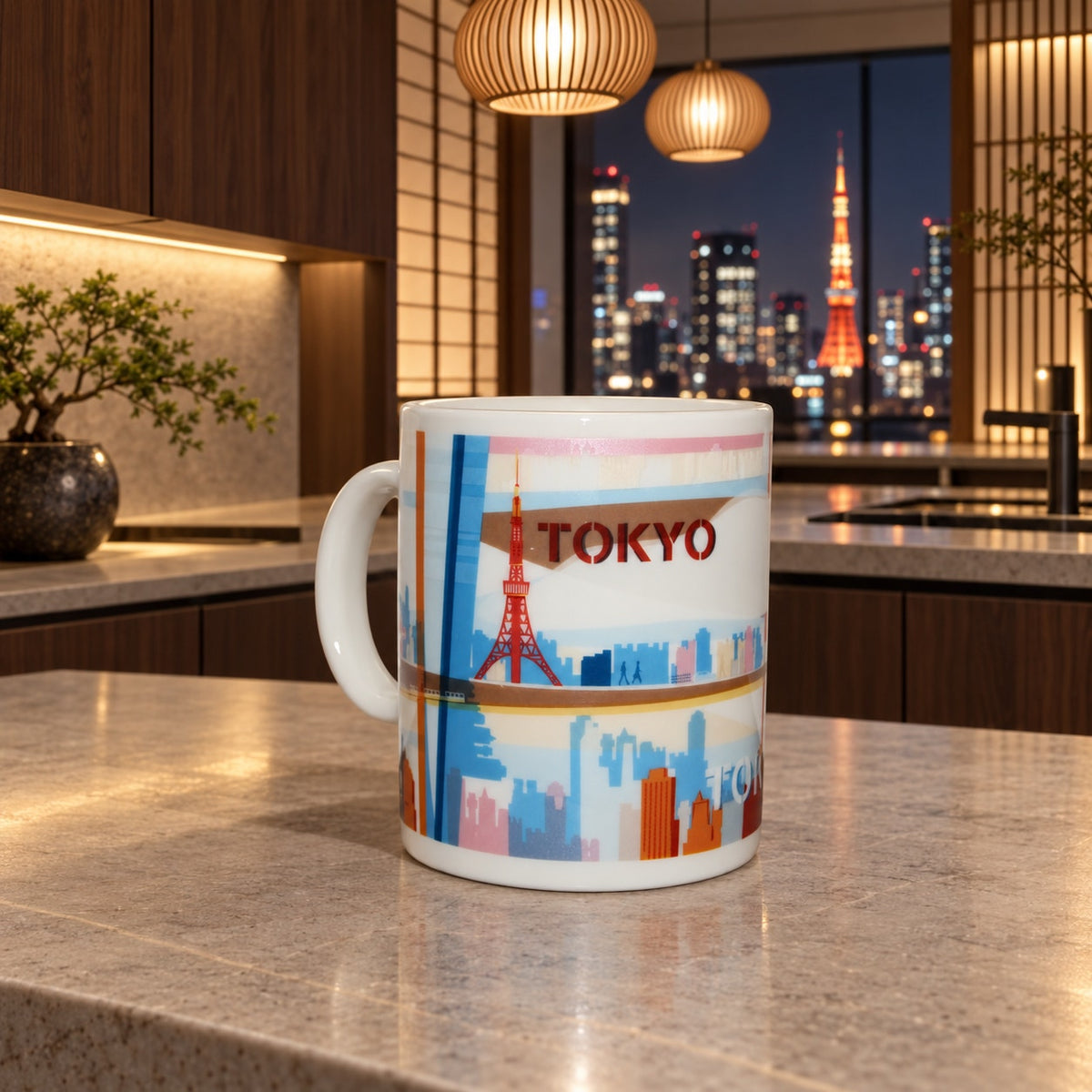 Starbucks Tokyo Japan City Mug  Limited Edition 14oz Coffee Cup