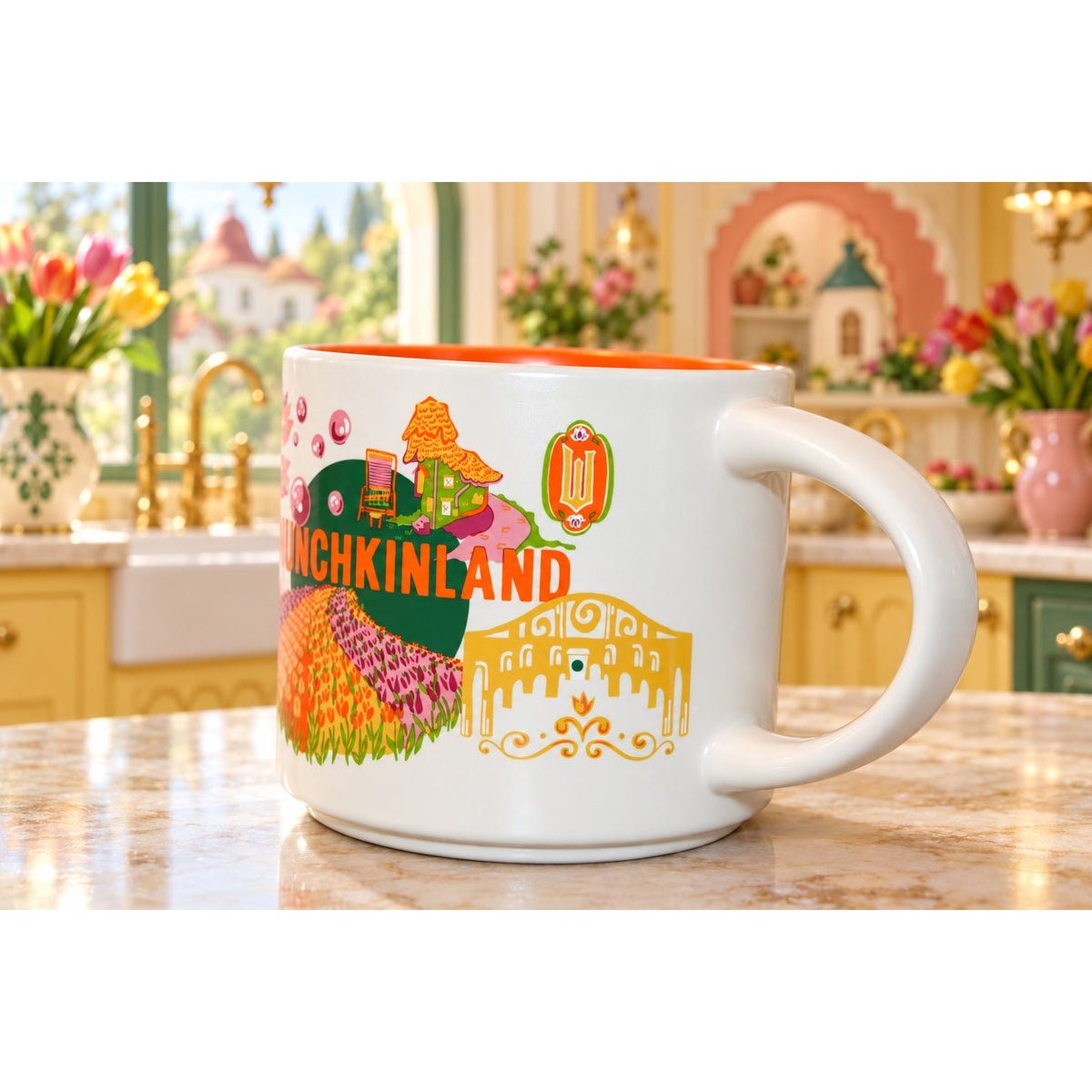 Starbucks Wicked Munchkinland Mug 2024 Universal Studios Discovery EUC NO BOX