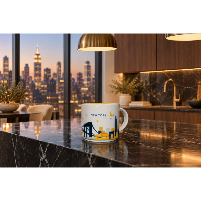 Starbucks New York You Are Here Mug 14oz EUC City Series EUC